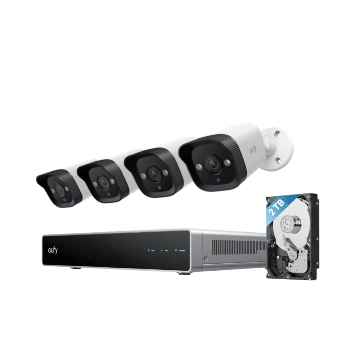 Eufy PoE NVR Security System E40 (NVR + 4x Bullet Cam)