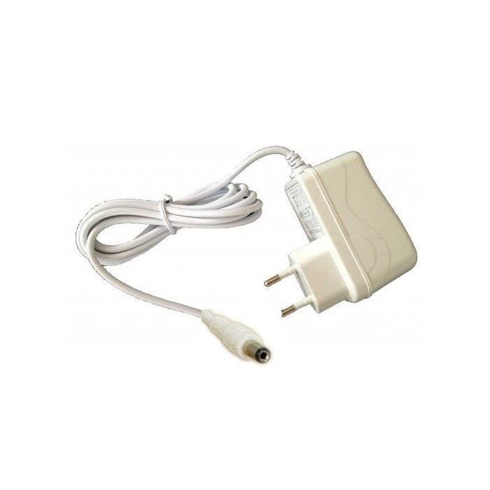 12V EU adapter kleur wit