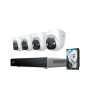 Eufy PoE NVR Security System E41 (NVR + 4x Turret Cam)