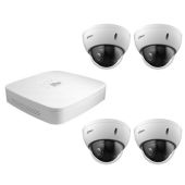 Dahua NVR4108-P Bundel - Recorder + 4x PTZ Dome Camera - 10% Bundelkorting