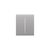 Ajax CenterButton (2-gang)-Lichtgrijs