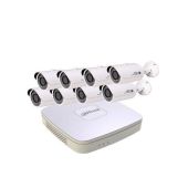 Dahua NVR4108-P Bundel - Recorder + 8x Bullet Camera - 10% Bundelkorting